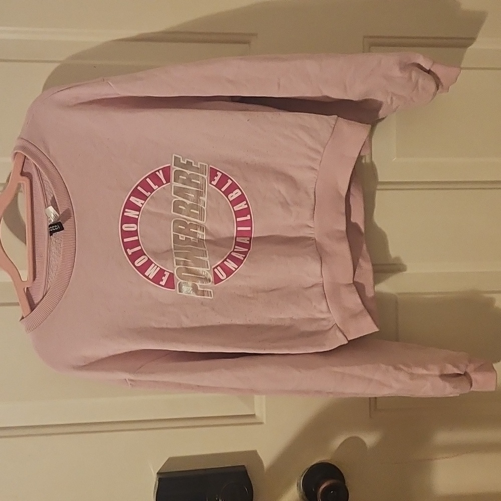 Divided Light Pink Crew Neck Sweater